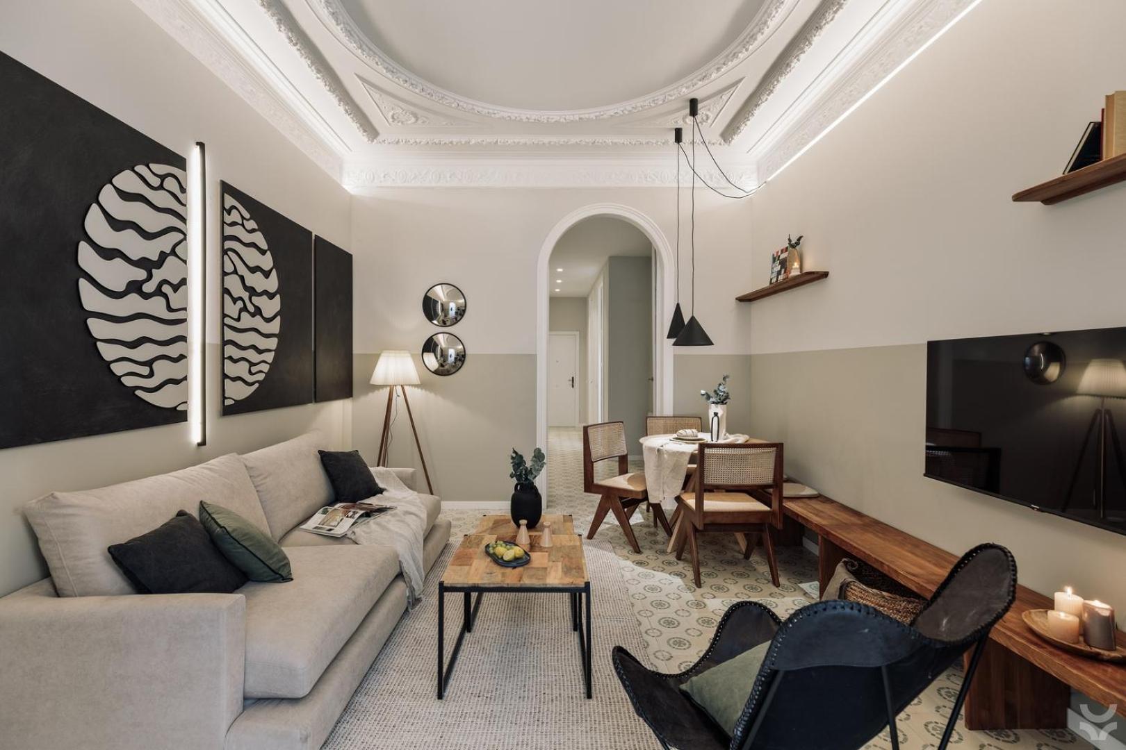 Apartament Halite - 2 Bedrooms, Terrace, And Balcony In Gracia Barcelona