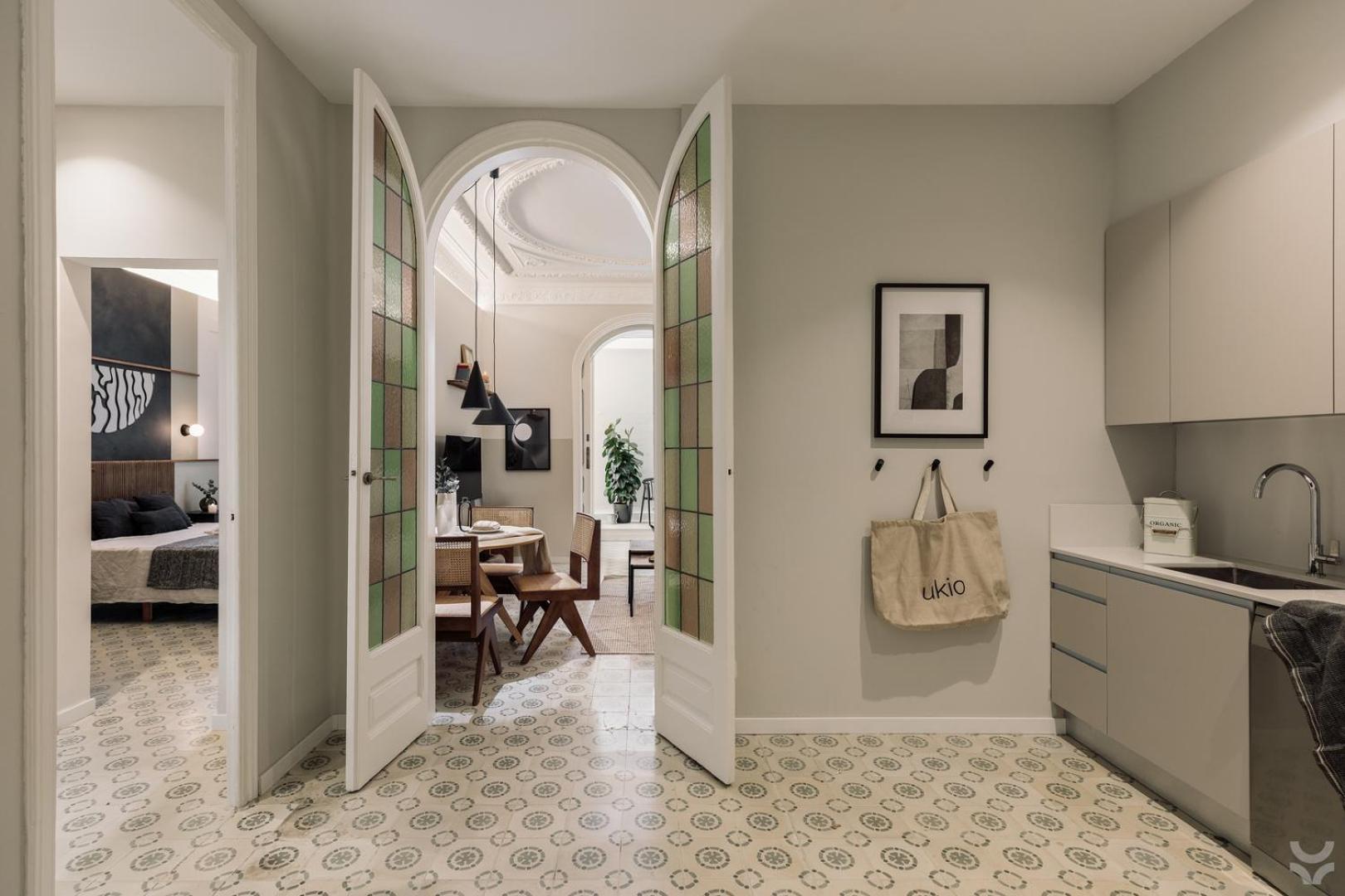 Apartamento Halite - 2 Bedrooms, Terrace, And Balcony In Gracia